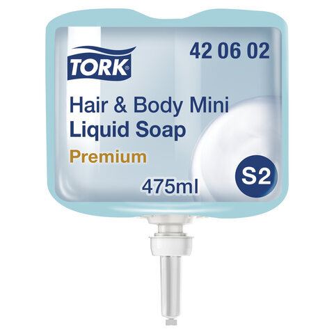Картридж с жидким мылом-гелем одноразовый TORK (Система S2) Premium, 0 ...