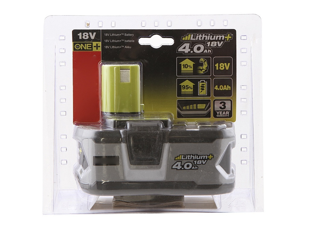 Ryobi rb18l40 18v one+ lithium+ 4.0 ah battery sale