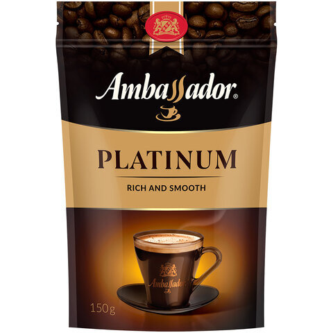 Кофе растворимый Ambassador Platinum, 150 гр #1