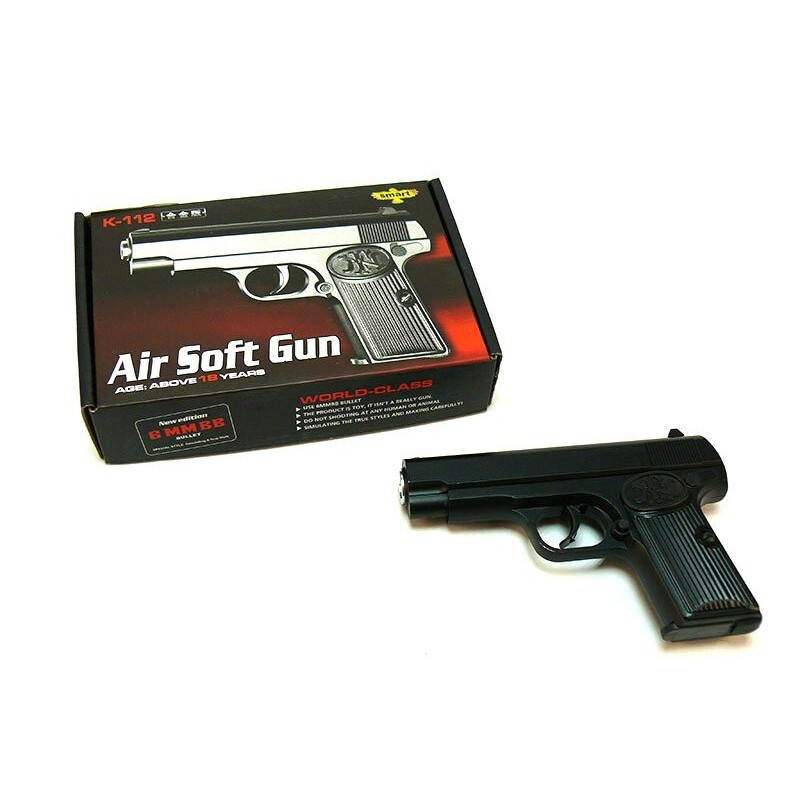 Игрушечный Пистолет Air Sport Gun K-112 Металлический - купить с ...