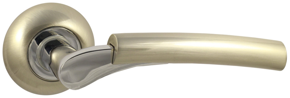 Дверная ручка усиленная тяжёлая Vantage V21D матовый никель (комплект)  #1