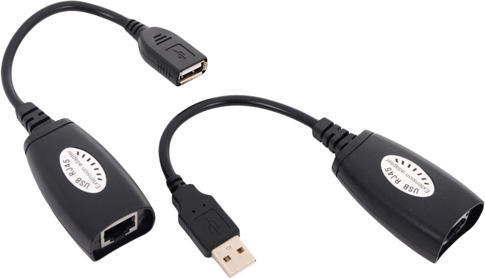 Адаптер - переходник USB - RJ45 (LAN) до 10 Мбит/с, белый