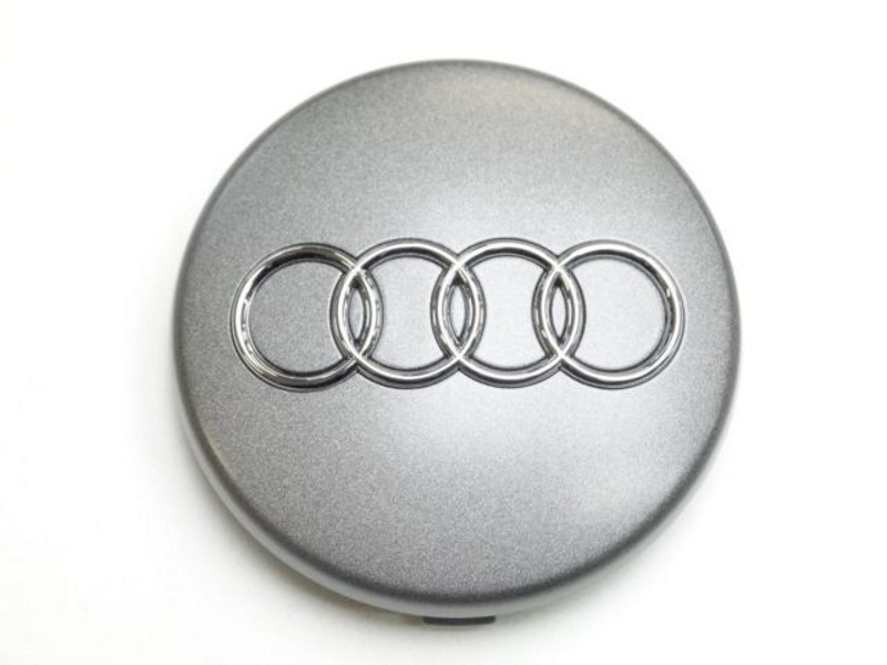 Колпачок - заглушка на литой диск Audi (Ауди), 60мм, серый - купить по ...