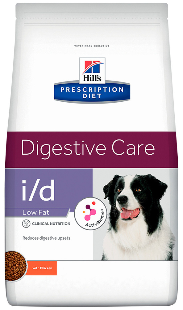 Сухой корм HILL'S PRESCRIPTION DIET I/D LOW FAT BIOME для взрослых ...