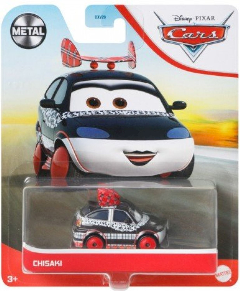 Машинка Mattel Cars Disney Pixar Chisaki, DXV29_GBV51 купить на