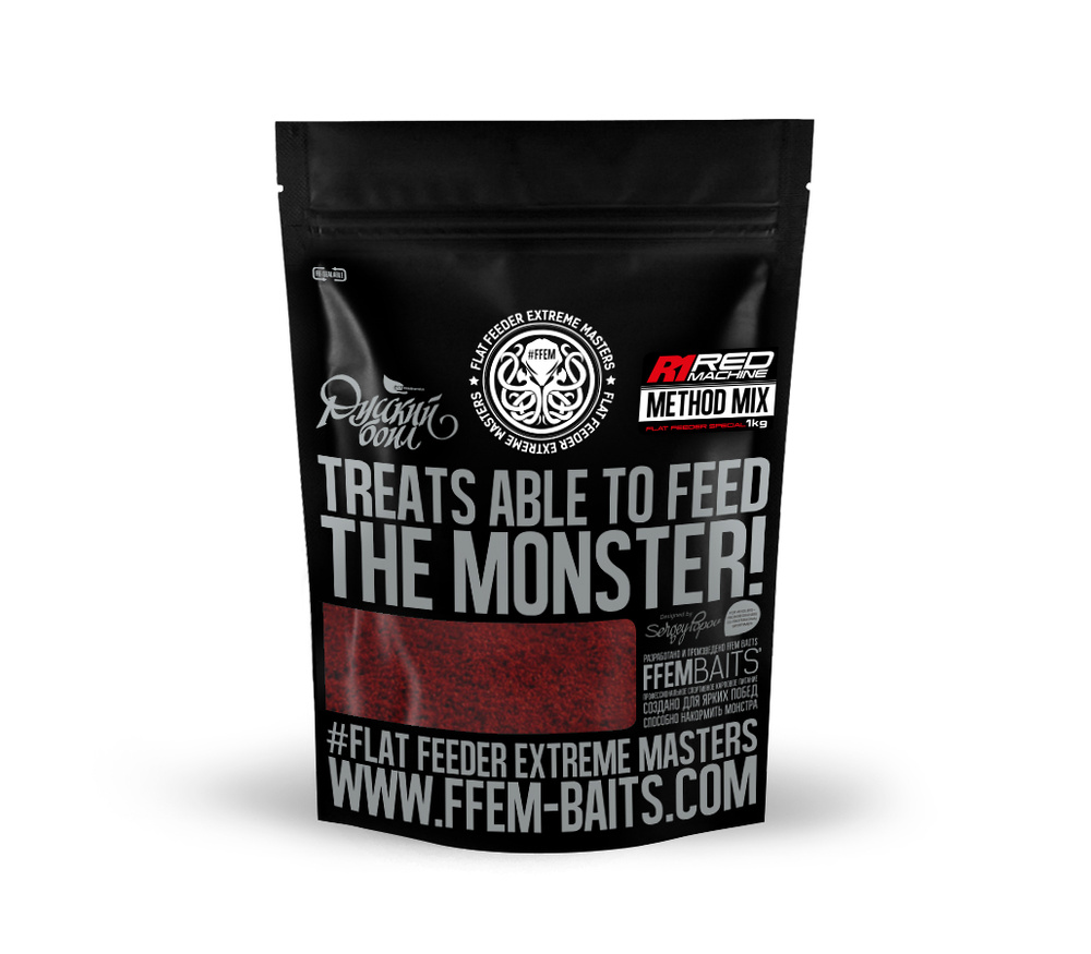Прикормка FFEM Method Mix Red Machine (1кг) #1