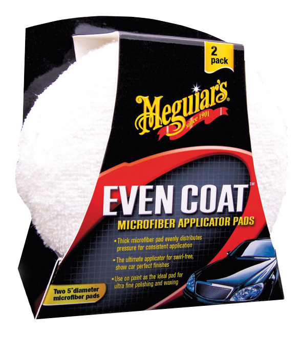 Микрофибровая подушка Even Coat Applicator Pads Meguiar's. Набор из 2 штук.  #1