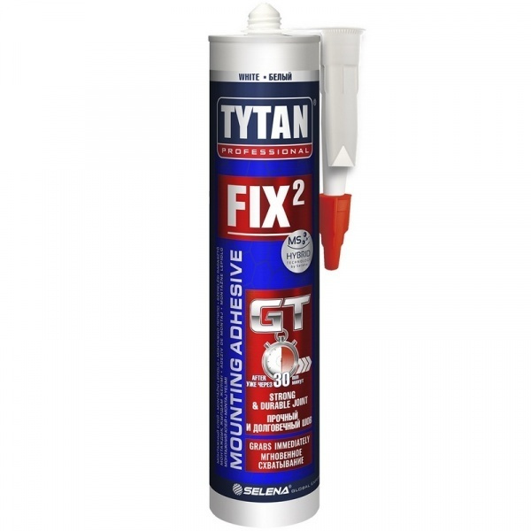 Клей монтажный Tytan Professional Fix GT белый 290 мл #1