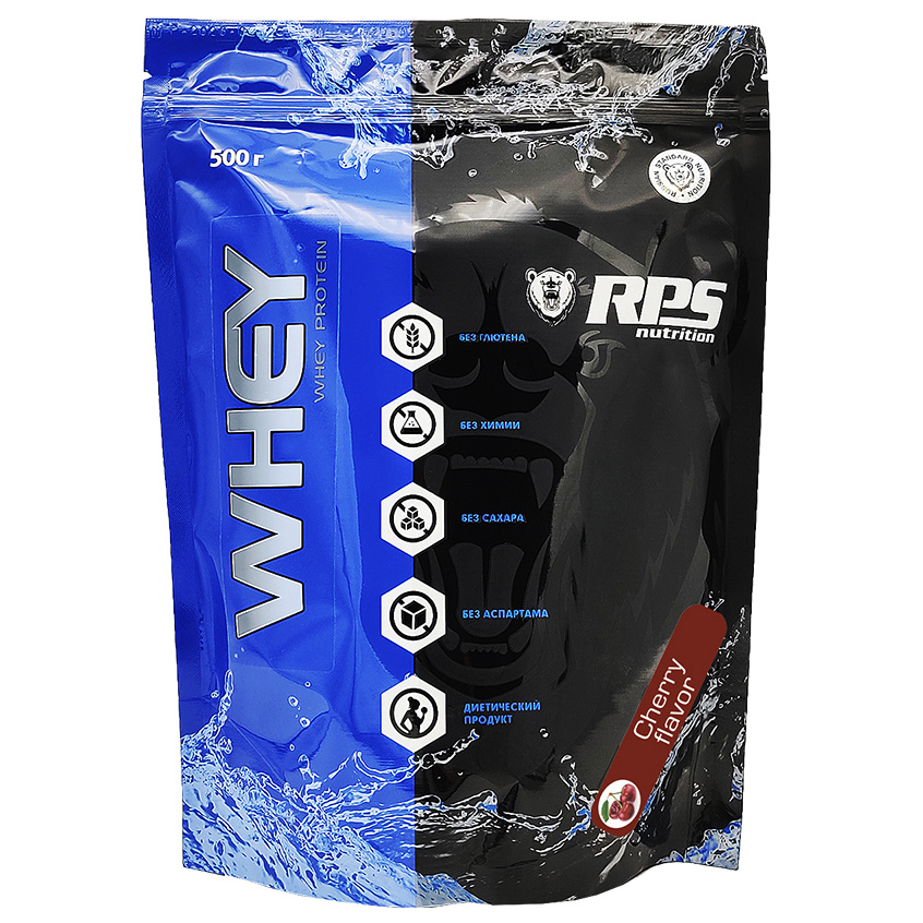 RPS Nutrition Whey Protein - 500 грамм, вишня (16 порций) #1