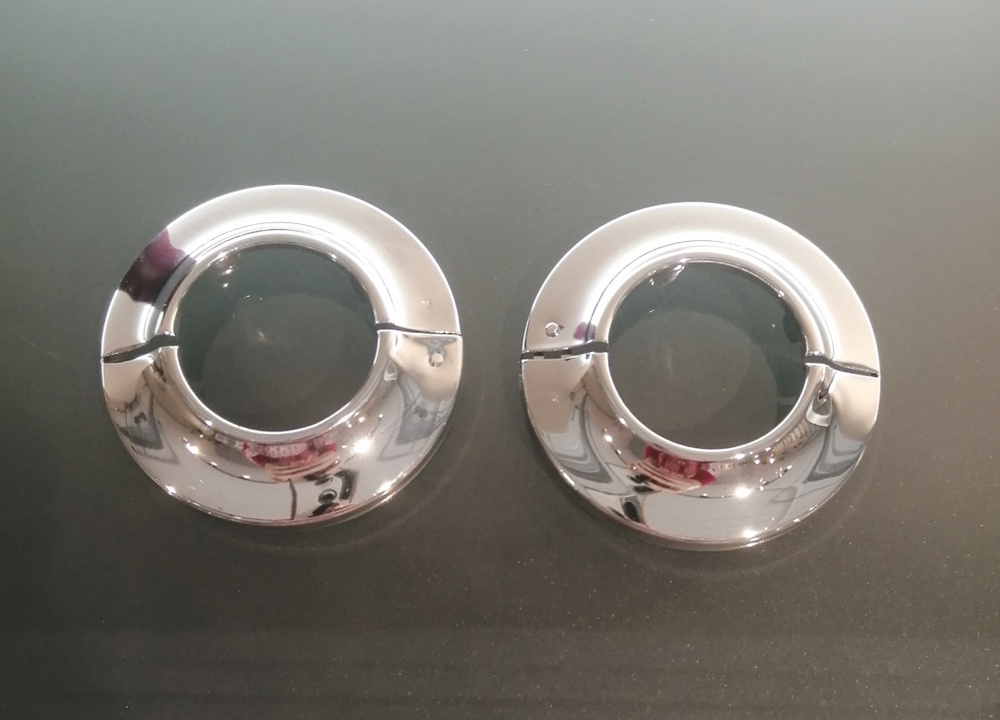 Отражатель декоративный для смесителя и полотенцесушителя (пара ...