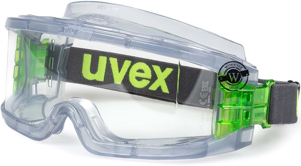 Защитные закрытые очки UVEX Ultravision / Ультравижн 9301105 с возможностью работы в корригирующих очках #1