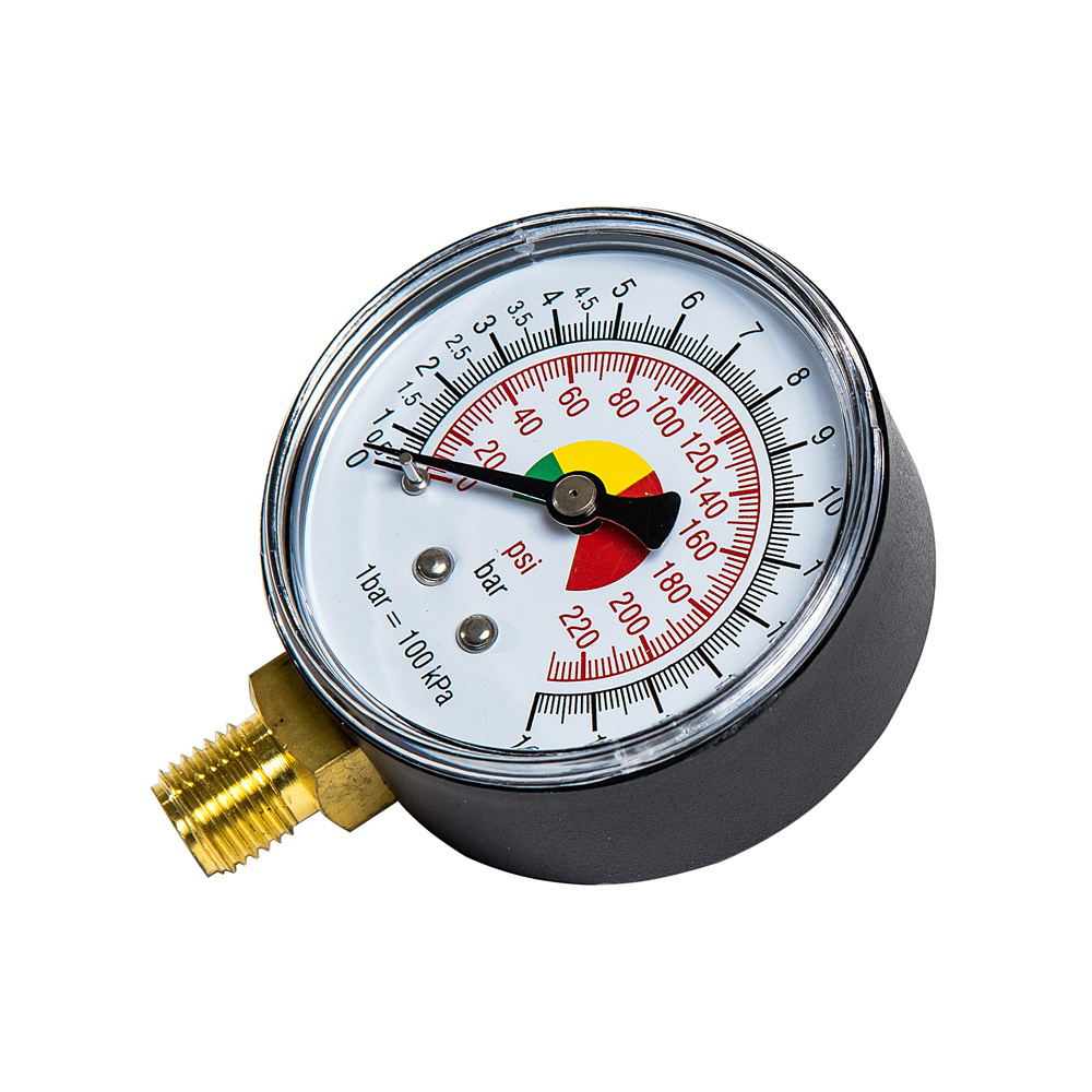 Манометр радиальный ROSSVIK M1/4", диаметр 63мм купить по выгодной цене ...