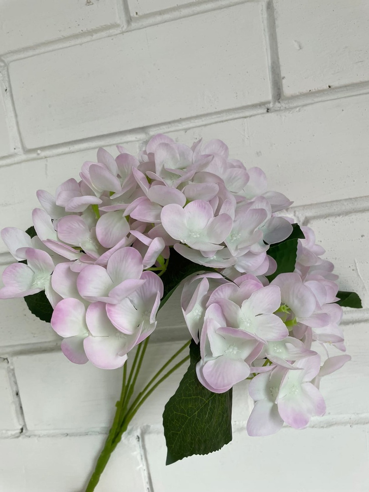 Купить Искусственная Гортензия (5-головая) 3 букета по выгодной цене в ...