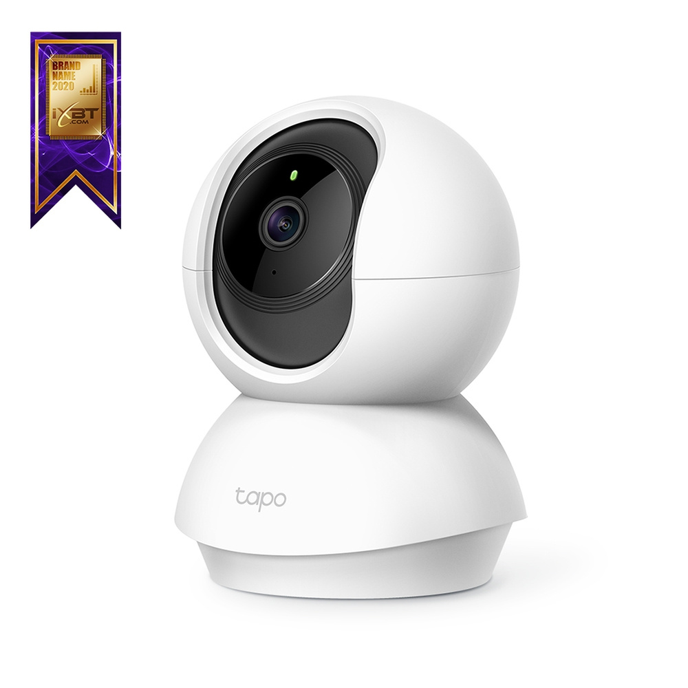 Камера видеонаблюдения TP-Link Pan/Tilt Home Security Wi-Fi Camera, Tapo  C210 1920×1080 Full HD - купить по низким ценам в интернет-магазине OZON  (389445742)