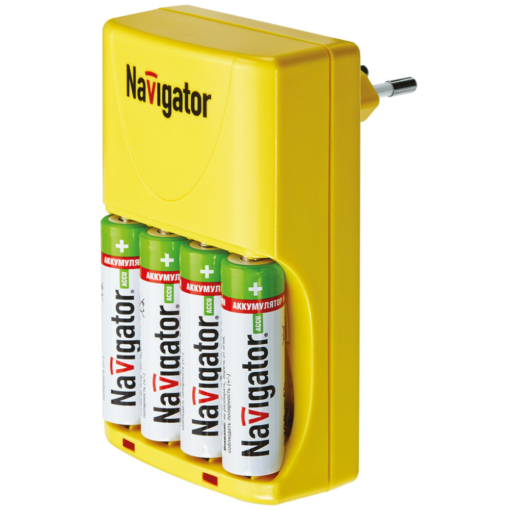 Зарядное устройство для аккумуляторных батареек Navigator, 1.2 В В ...