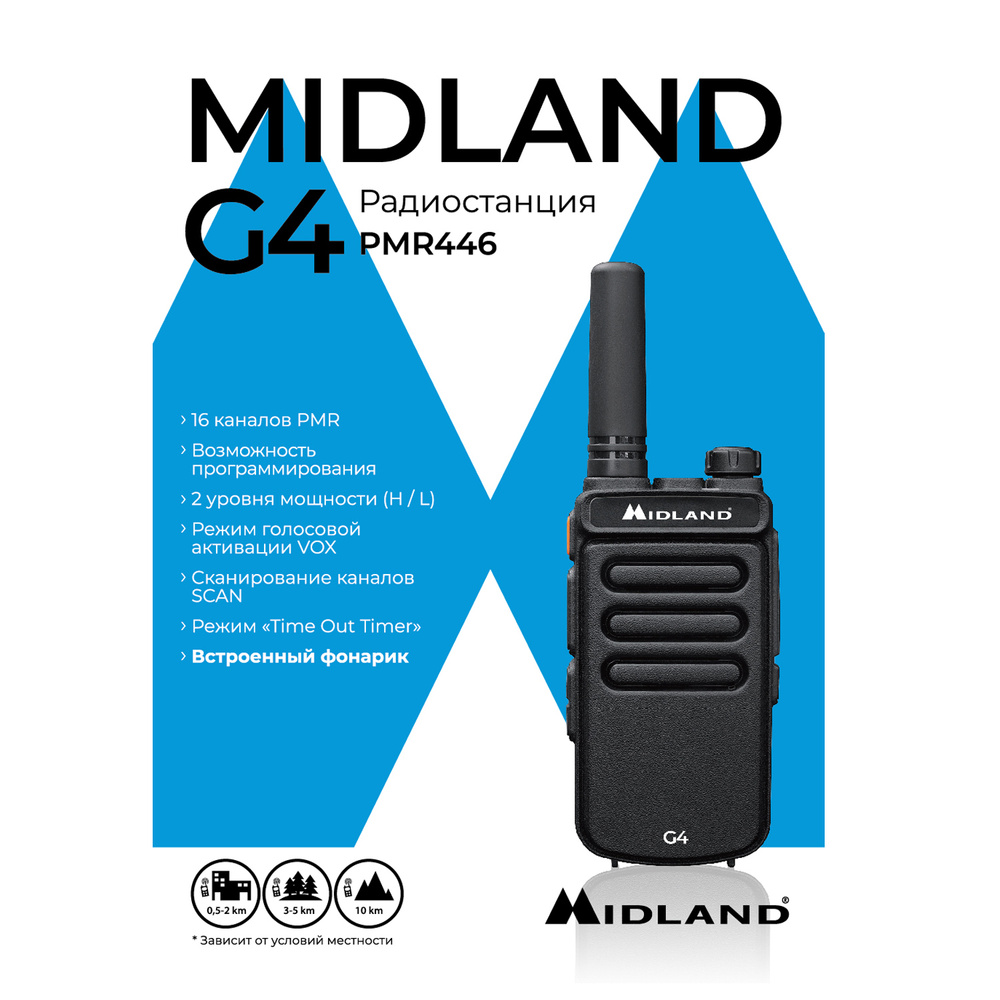 Midland G4 рация