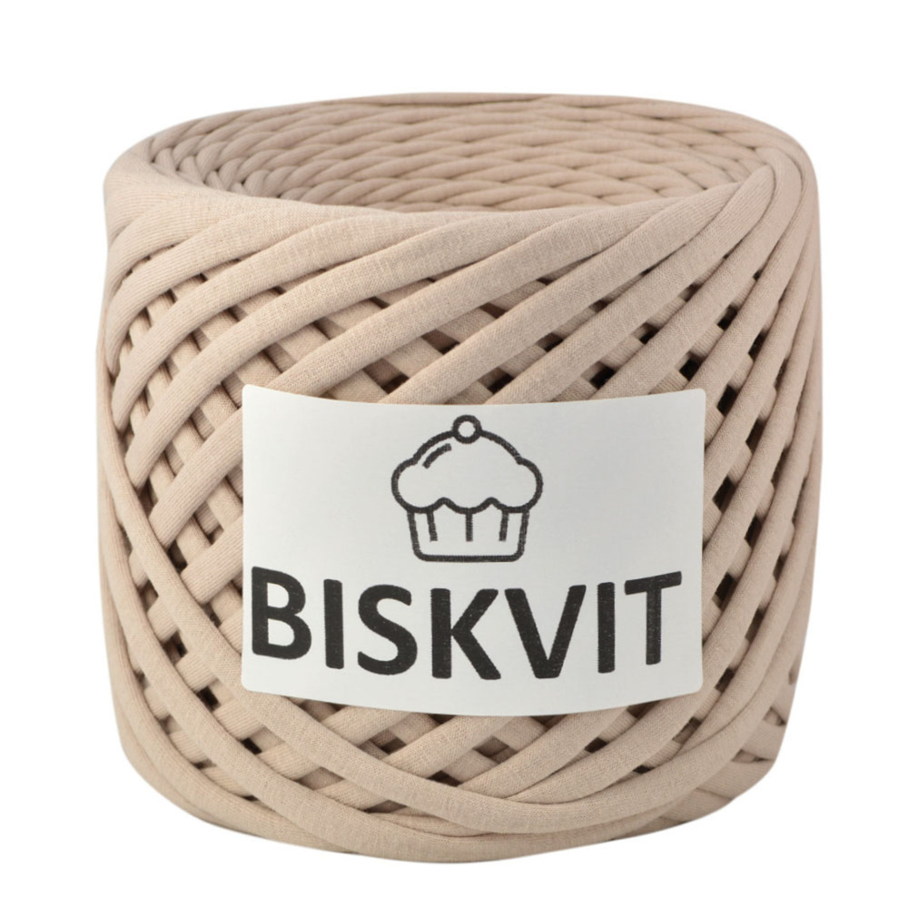 Пряжа Biskvit, 330г, 100м, 100%хлопок, (Айвори) (1 шт.) #1