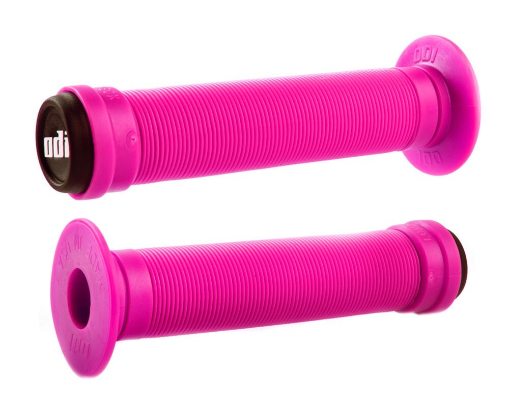 Manopole ODI LONGNECKS SS SUPER SOFT 135mm Per BMX E Scooter - Colore Rosa