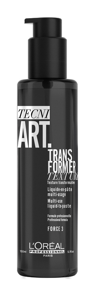 L'Oreal Professionnel, Tecni.Art Transformer - Паста жидкая универсальная для придания текстуры и очерченности #1