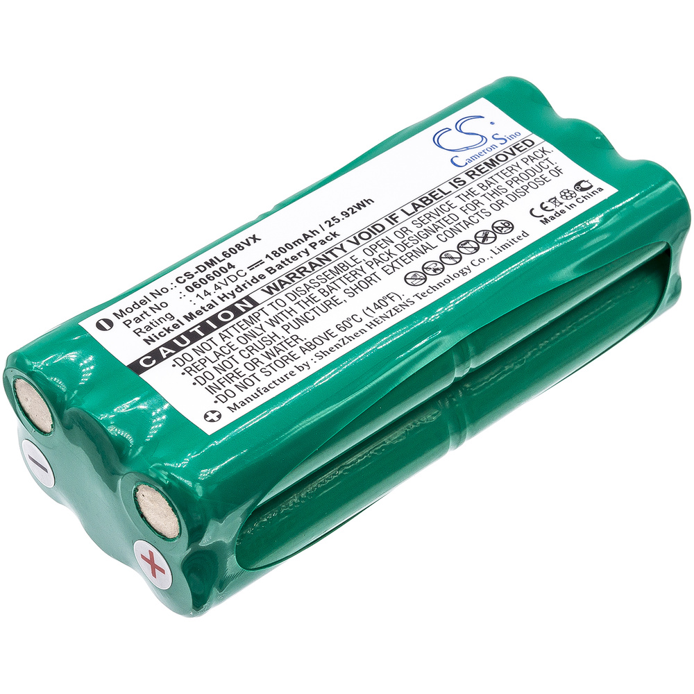 Аккумулятор CS-DML608VX для Dirt Devil M606, M607, M612 1800mAh 14.4V Ni-Mh #1