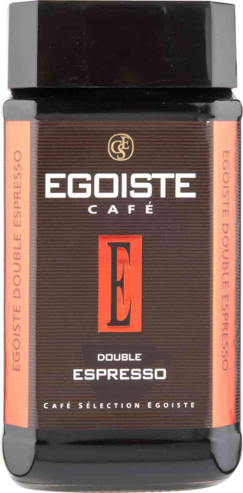 Кофе растворимый Egoiste Double Espresso, 100 г, 1 шт #1