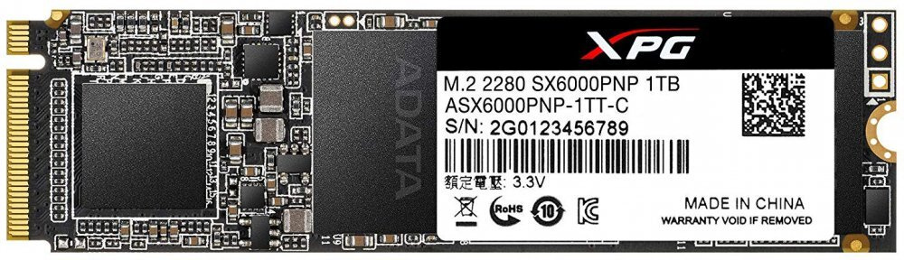 ADATA 1 ТБ Внутренний SSD-диск 1Tb XPG SX6000 Pro (ASX6000PNP-1TT-C) (ASX6000PNP-1TT-C)  #1