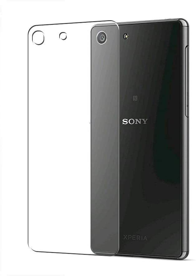 Защитное стекло ROSCO на заднюю панель на Sony Xperia M5 (Сони Иксперия М5) прозрачное #1