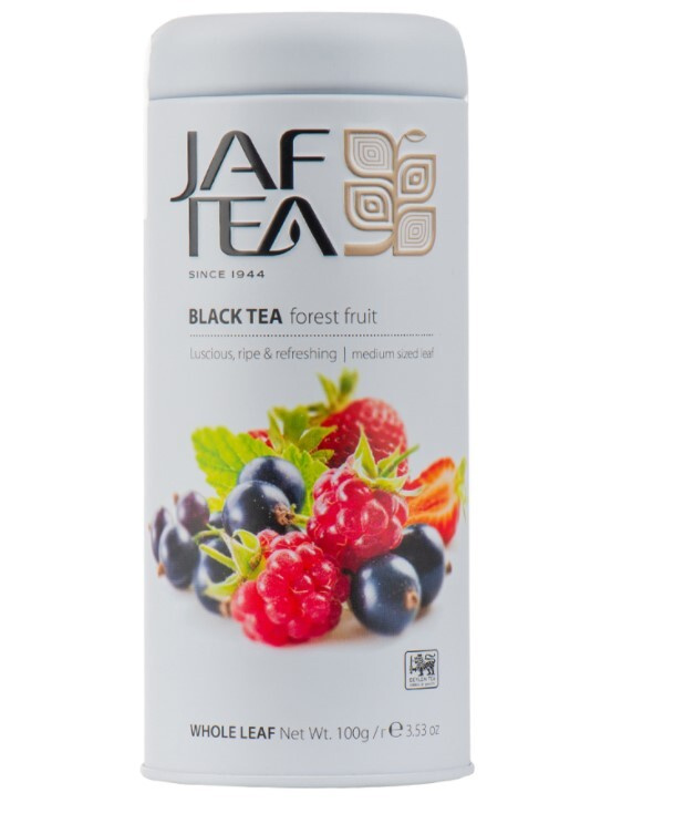 Чай черный JAF TEA Forest fruit с ароматом лесных ягод 100г Шри-Ланка  #1