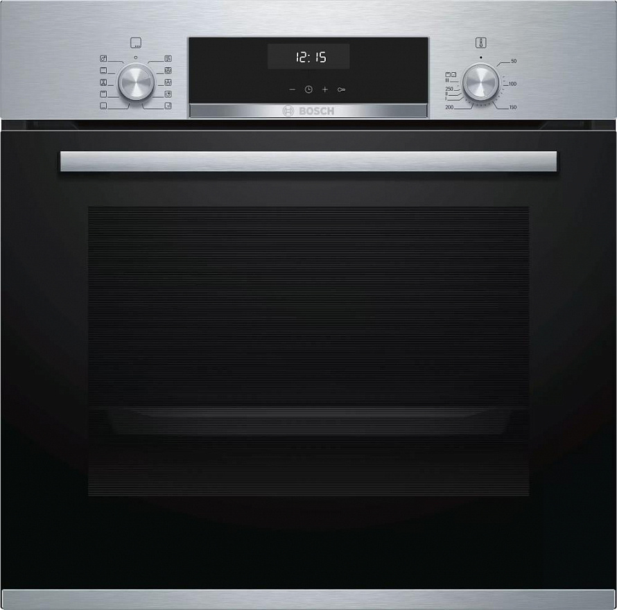 Электрический духовой шкаф Bosch HBJ558YS0Q, 60 см, 66 л, 8 режимов ...