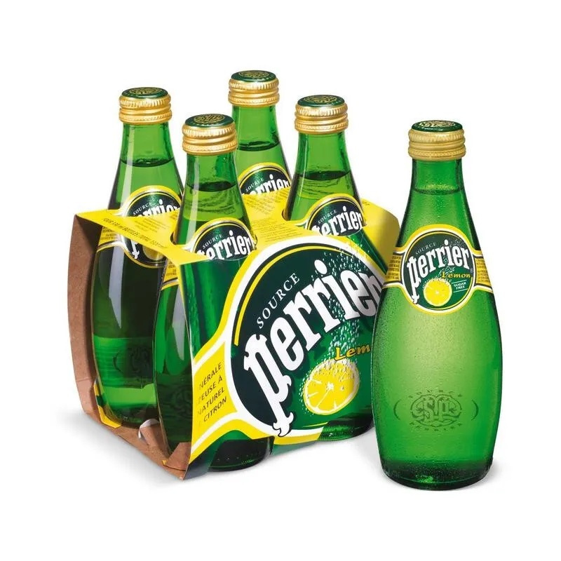 Perrier Вода Минеральная Газированная 330мл. 4шт #1