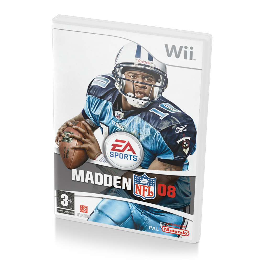 Игра Madden NFL 08 (Nintendo Wii, Английская версия)