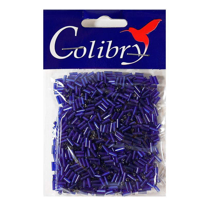 Бисер стеклярус Colibry 20 г., 2 шт., (23S) #1