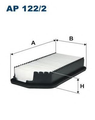 FILTRON Фильтр воздушный арт. AP122/2, 1 шт. #1