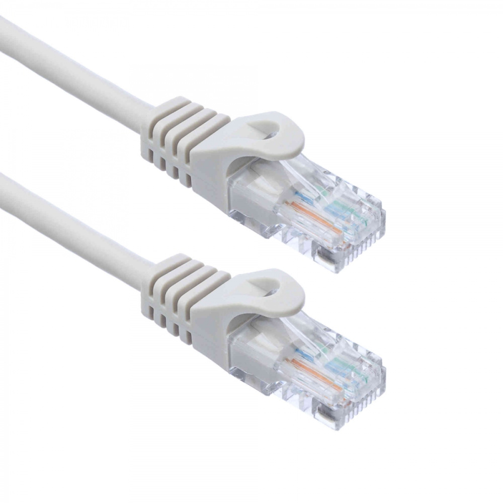 Патч-корд ACD-LPU5E-20M Cat5e UTP 24AWG 4Pair, 7/0.18мм CCA Серый, 20м #1