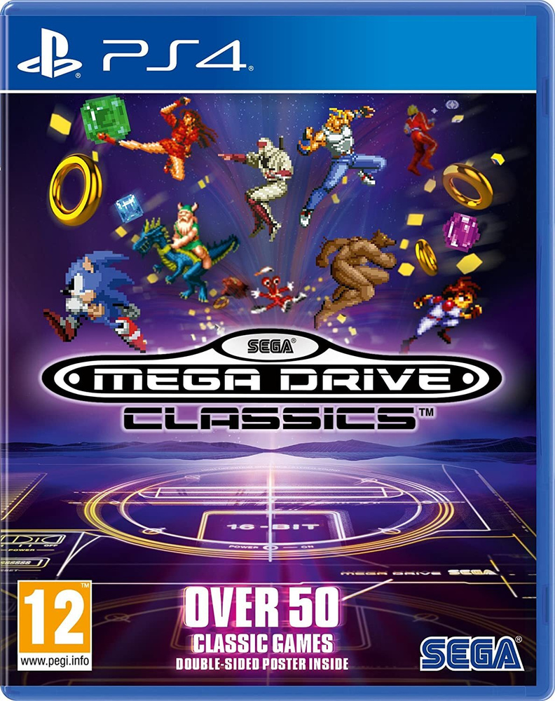 Игра SEGA Mega Drive Classics (PlayStation 4, Английская версия) купить по  низкой цене с доставкой в интернет-магазине OZON (608940282)