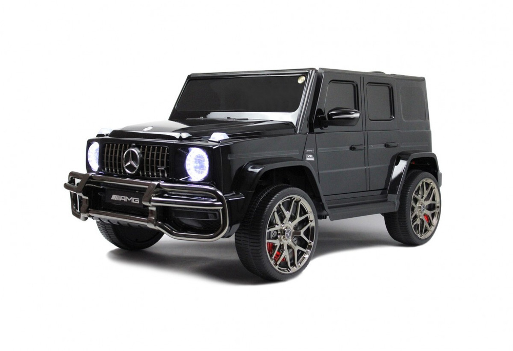 Электромобиль RiverToys Mercedes-Benz AMG G63 S307 4WD (Черный глянец) #1