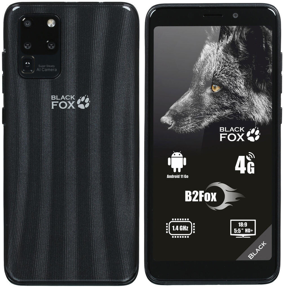 Смартфон BlackFox Fox B2 Fox (Fox B2 Fox) - купить по выгодной цене в  интернет-магазине OZON (1175431755)