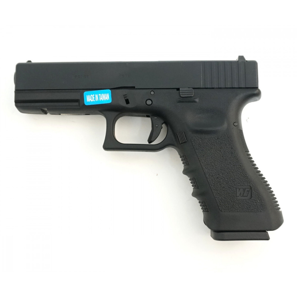 Страйкбольный пистолет WE Glock-17 Gen.3 Black (WE-G001A-BK) #1