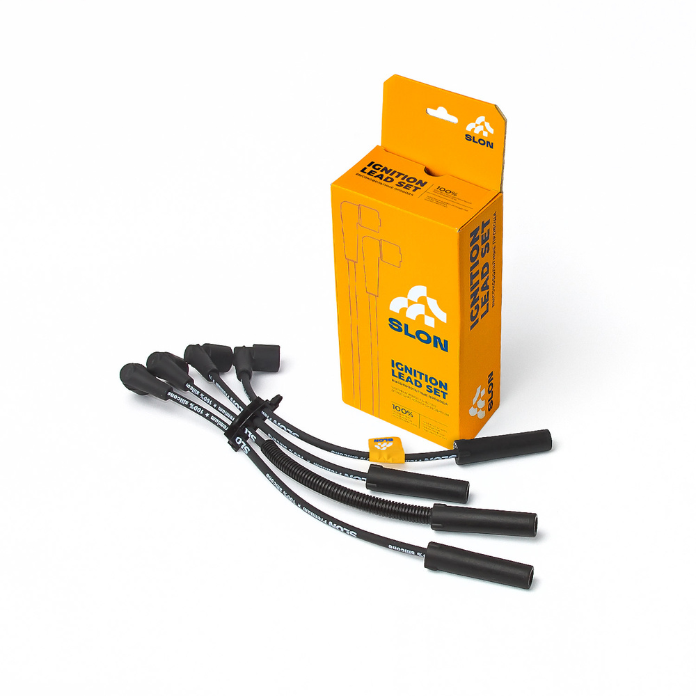 Комплект высоковольтных проводов SLON для автомобилей Нива, ВАЗ, Лада ...