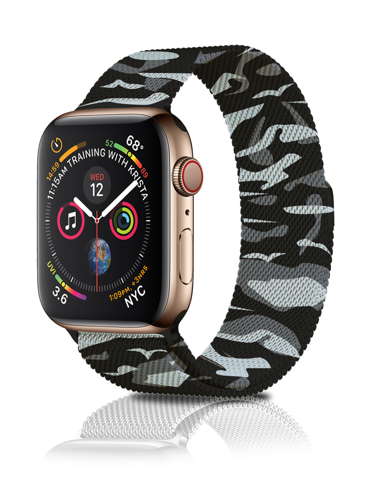 Ремешок для Apple Watch 38 mm 40 mm 41 mm металлический Миланская петля  #1