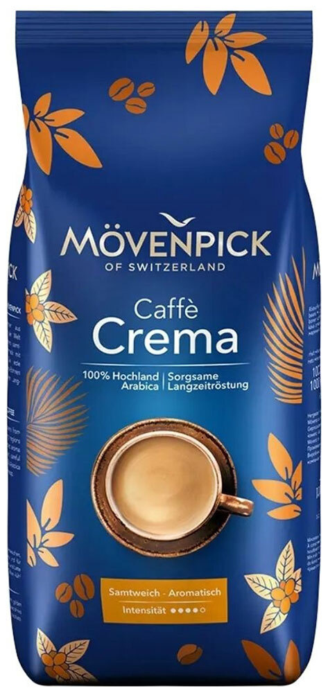 Кофе в зернах Movenpick Caffe Crema 1000 г #1