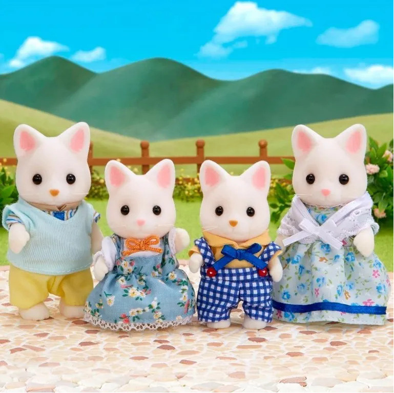 Sylvanian Families Набор "Семья шелковых кошек" - купить с доставкой по ...