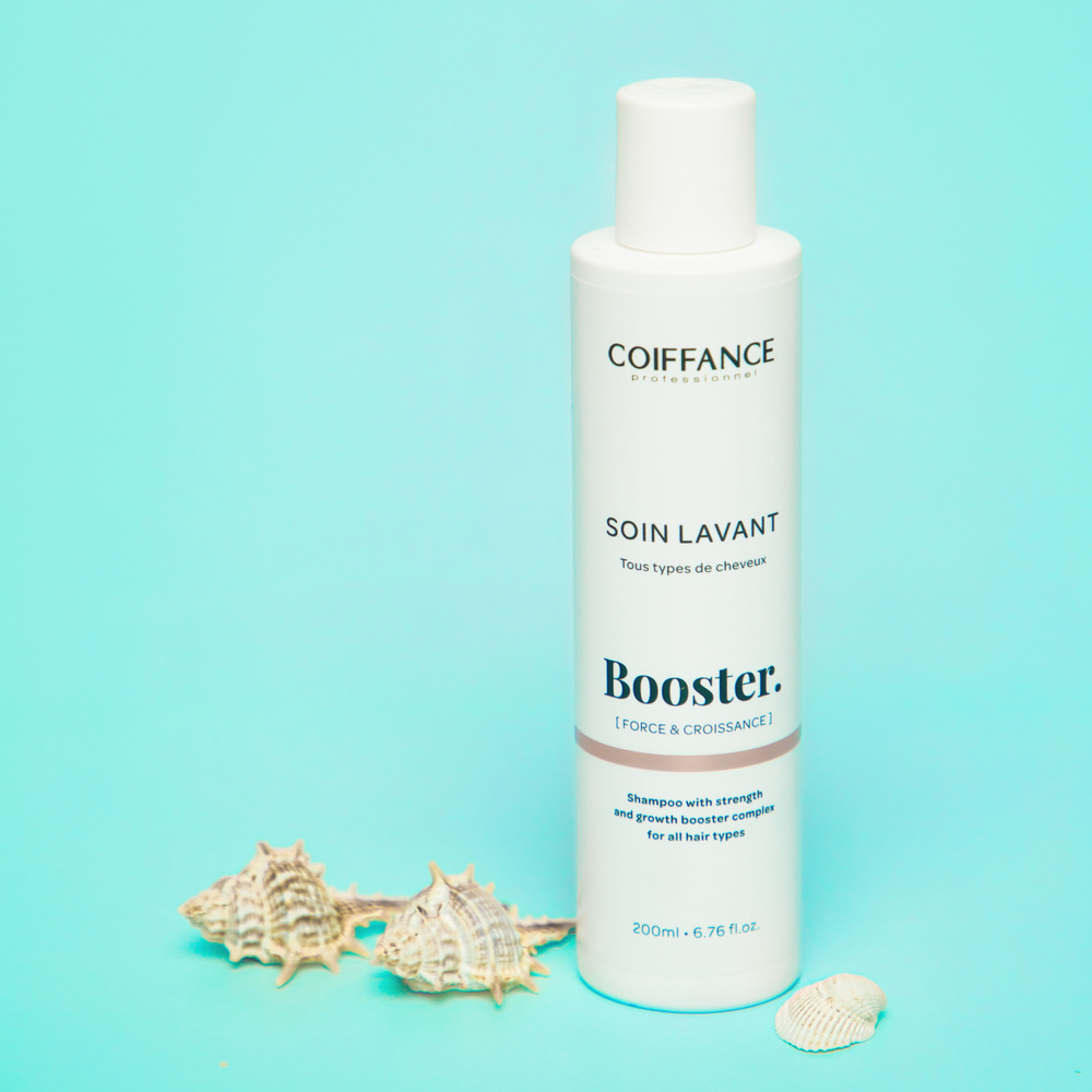 COIFFANCE Профессиональный шампунь BOOSTER для укрепления и роста волос с витаминным комплексом против #1