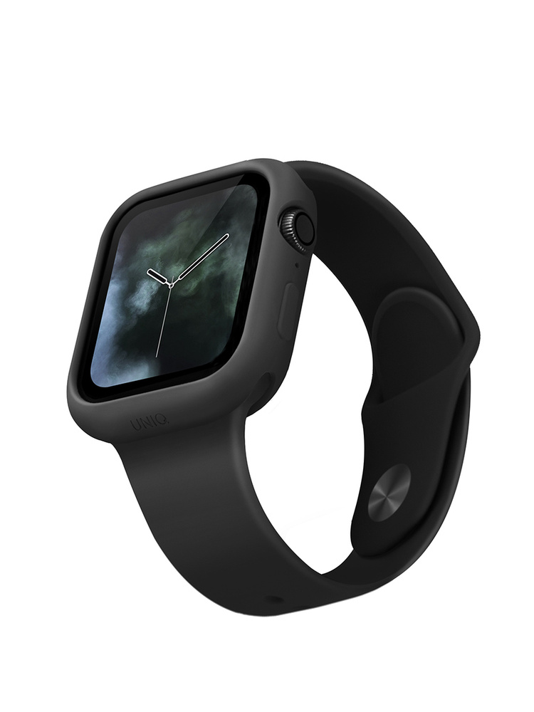 Чехол UNIQ Lino на смарт часы Apple Watch 44 mm / мм / бампер для умных часов Эпл Вотч серии 4, 5, 6 #1