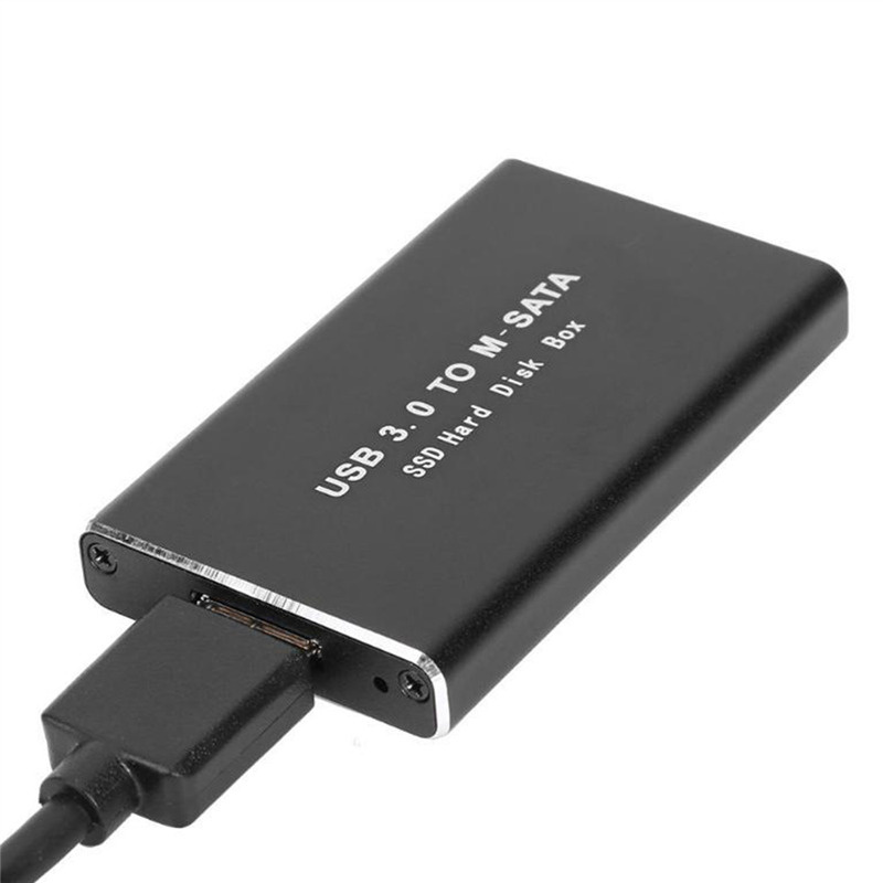 Корпус SSD с MSATA на USB 3,0, внешний жесткий диск, коробка для ...
