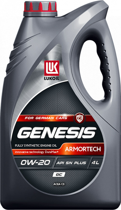 ЛУКОЙЛ (LUKOIL) genesis armortech gc 0W-20 Масло моторное, Синтетическое, 4 л  #1