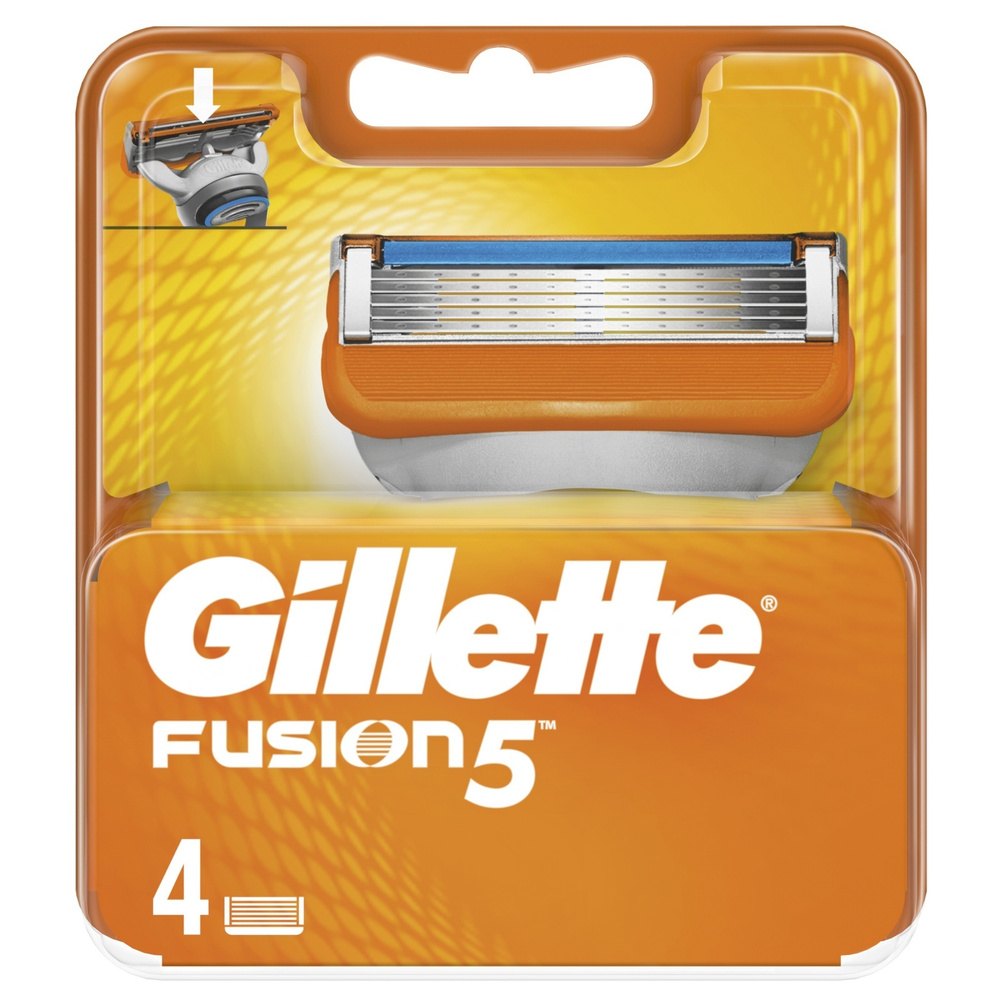 Сменные кассеты для бритья Gillette Fusion5, 4 шт #1