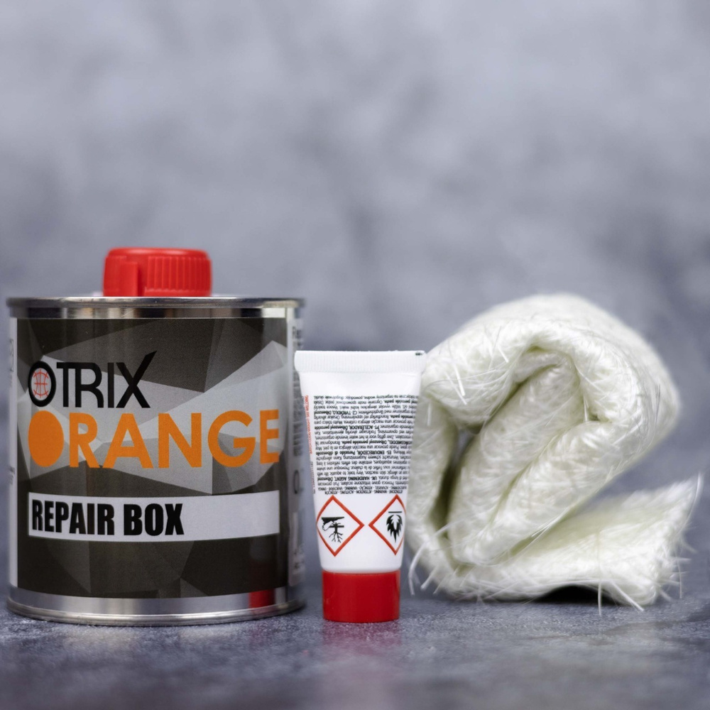 Ремонтный комплект Otrix Orange 250 г / Ремкомплект для укрепления фиксации / Набор из полиэфирной смолы #1