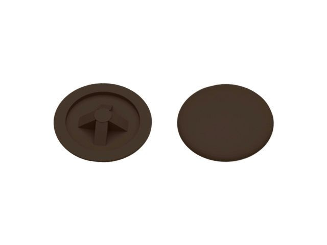 Заглушка для самореза PH2 декоративная темно-коричневая STARFIX 50 штук (SMZ1-85589-50)  #1