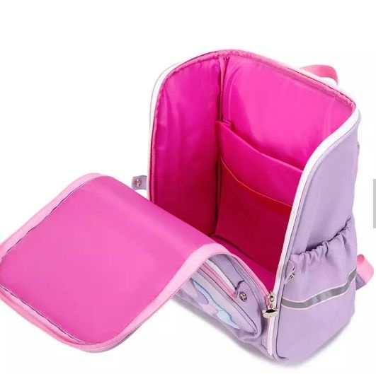 рюкзак школьный для девочки 1-4 класс с ортопедической спинкой-PENG ...